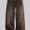 Acid Brown Colossus Jeans-Jaded London Store