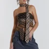 All Tied Up Wrap Around Corset Tie Top-Jaded London Online