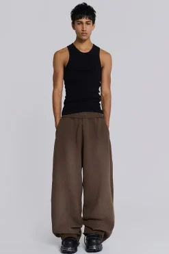 Black Rib Full Length Vest-Jaded London Fashion