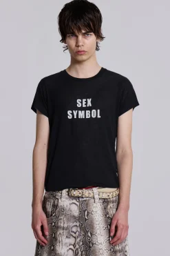 Black Sex Symbol Tee-Jaded London Best