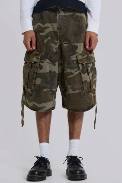Cadet Camo Shorts-Jaded London Hot