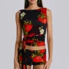 Camarosa Strawberry Wrap Top-Jaded London Outlet