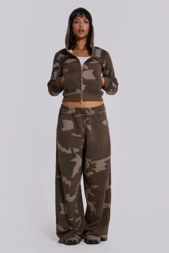 Camo Baggy Monster Joggers-Jaded London Clearance