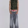 Camo Polar Knit Vest-Jaded London Shop