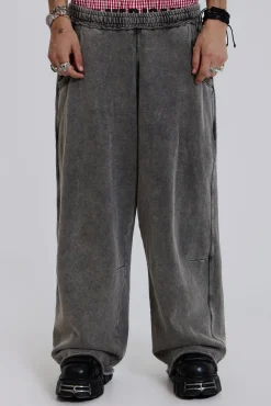 Chrome Wash Baggy Monster Joggers-Jaded London Outlet