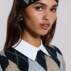 Clara Argyle Knit Headband-Jaded London New