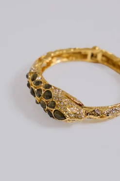 Crela Snake Cuff Bracelet-Jaded London Best