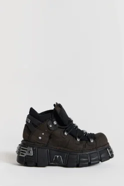 Decay Tower Ankle Boots-Jaded London Clearance
