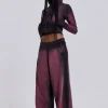 Deep Red Fade Baggy Monster Joggers-Jaded London Best