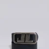Emblem Leather Belt-Jaded London Online