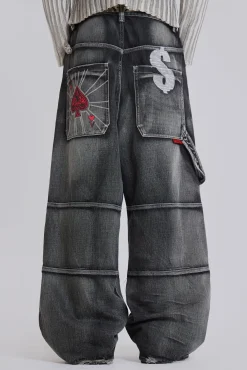 Feeling Lucky XL Colossus Carpenter Jeans-Jaded London Cheap