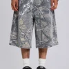 Forest Camo Colossus Jorts-Jaded London Sale