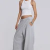 Grey Marl Baggy Monster Joggers-Jaded London Cheap