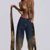 Gypsum Dipdye Jeans-Jaded London Sale