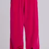 Hot Pink Velour Baggy Monster Joggers-Jaded London Sale