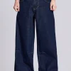 Indigo Low Rise Colossus Baggy Jeans-Jaded London Hot