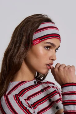 Isla Stripe Headband-Jaded London Best Sale