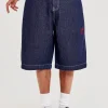 Jumbo Denim Jorts-Jaded London Shop