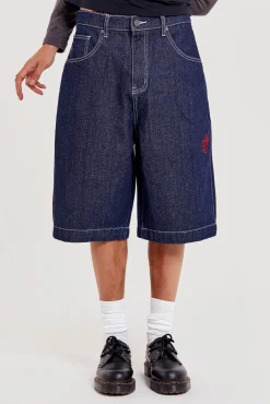 Jumbo Denim Jorts-Jaded London Shop