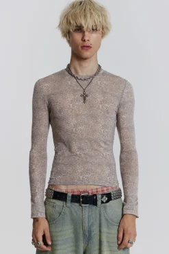 Leopard Mist Long Sleeve Top-Jaded London Best Sale