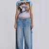 Light Wash Colossus Carpenter Jeans-Jaded London Outlet