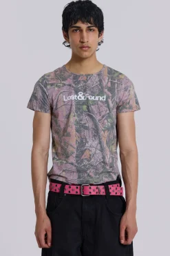 Lost & Found Camo Tee-Jaded London Online