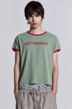 Lost Property Ringer Tee-Jaded London Clearance