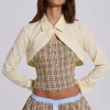 Lulu Check Corset Top-Jaded London Flash Sale