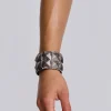 Mamba Studded Cuff Bracelet-Jaded London Online