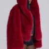 Mara Oversized Faux Fur Coat-Jaded London New