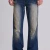 Metal Bootcut Jeans-Jaded London Sale