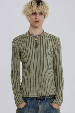 Moss Green Vault Knit-Jaded London Store