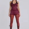 Not Your Girlfriend Mini Skort in Polkadot-Jaded London Sale