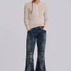 Oatmeal Haze Henley-Jaded London Cheap