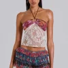 Paisley Rhea Mesh Bloomer Shorts-Jaded London Sale