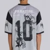 Paradise Silver Football Jersey-Jaded London Cheap