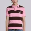 Pink Frat Polo Shirt-Jaded London Online
