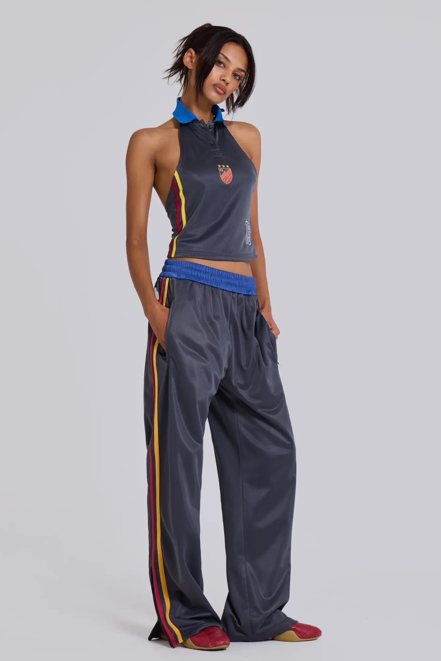 Pitchside Football Baggy Joggers-Jaded London New