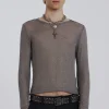 Platinum Mesh Knit-Jaded London Outlet