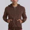 Polka Dot Mini Monster Hoodie-Jaded London Hot