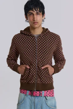 Polka Dot Mini Monster Hoodie-Jaded London Hot