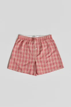 Red Check Boxer-Jaded London Cheap