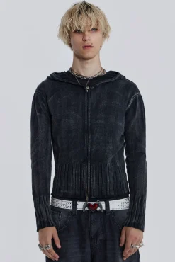 Relic Knit Hoodie-Jaded London Online