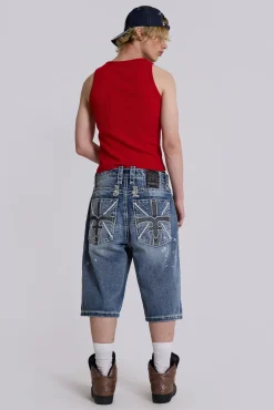 Rock Revival Axel Colossus Jorts-Jaded London Best Sale