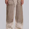 Sand Oil Wash Colossus Jeans-Jaded London Best Sale