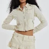 Santal Linen Cargo Mini Skirt-Jaded London Cheap