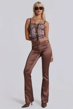 Santino Taffeta Trousers-Jaded London Sale