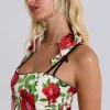 Scarlet Satin Headscarf-Jaded London Shop