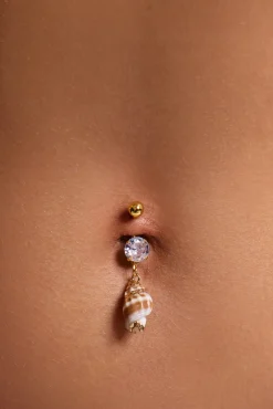 Shell Belly Bar-Jaded London Cheap