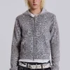 Snow Leopard Mini Monster Hoodie-Jaded London Outlet